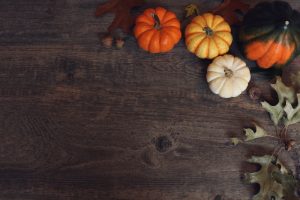 autumn-decor-on-wood-background